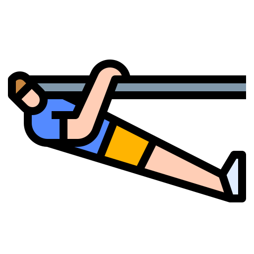 person maintaining posture