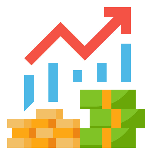 a stock market graph